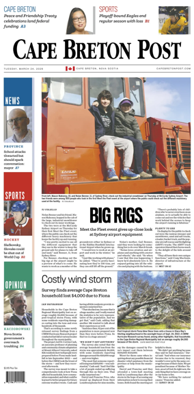 Cover of Cape Breton Post