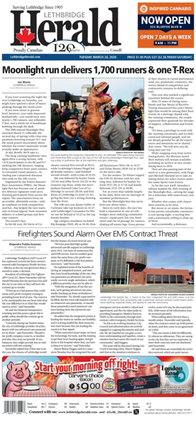Cover of Lethbridge Herald