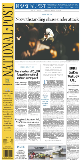 Cover of National Post - (Latest Edition)