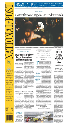 Cover of National Post - (National Edition)