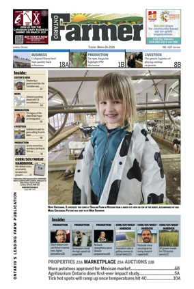 Cover of Ontario Farmer