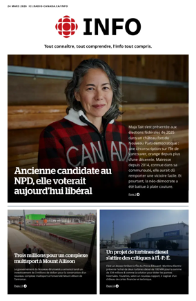 Cover of Radio-Canada Info