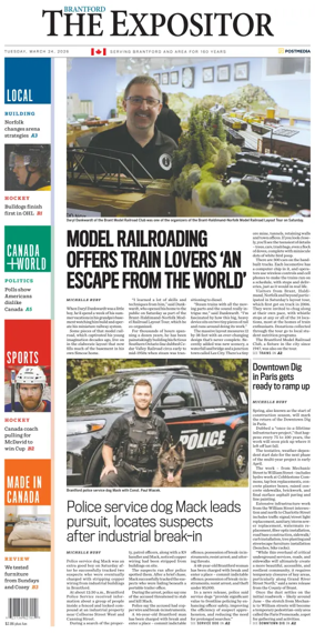 Cover of The Expositor (Brantford)