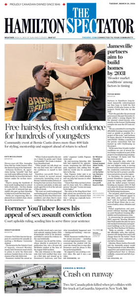 Cover of The Hamilton Spectator