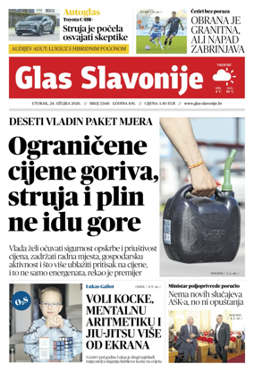 Cover of Glas Slavonije