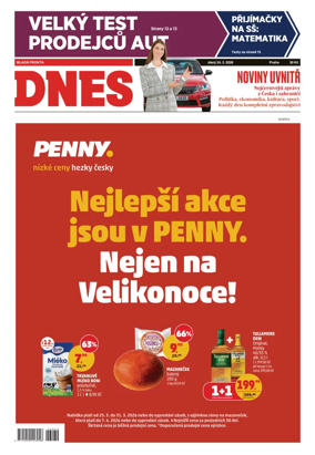 Cover of Dnes Prague Edition