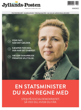 Cover of Jyllands-Posten