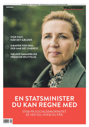 Cover of Politiken