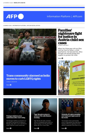 Cover of AFP English