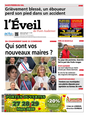 Cover of L'Eveil de Pont-Audemer