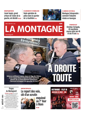 Cover of La Montagne (Riom)