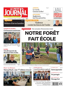 Cover of Le Petit Journal - L'hebdo du Lot-et-Garonne
