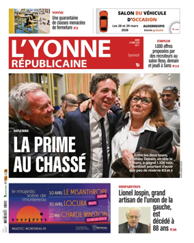 Cover of L'Yonne Republicaine