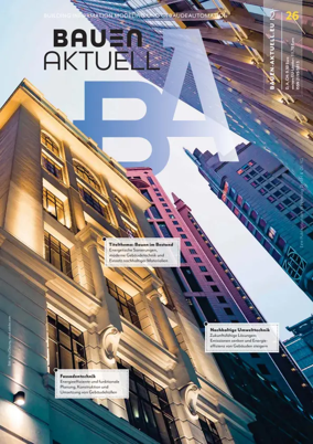 Cover of Bauen Aktuell