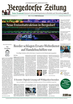 Cover of Bergedorfer Zeitung