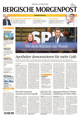 Cover of Bergische Morgenpost Wermelskirchen/Huckeswagen/Radevormwald