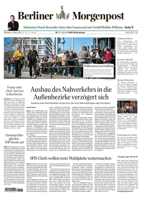 Cover of Berliner Morgenpost