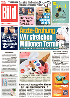 Cover of BILD Stuttgart