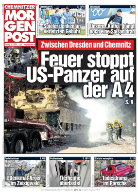 Cover of Chemnitzer Morgenpost