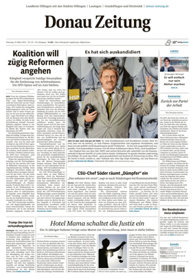 Cover of Donau Zeitung