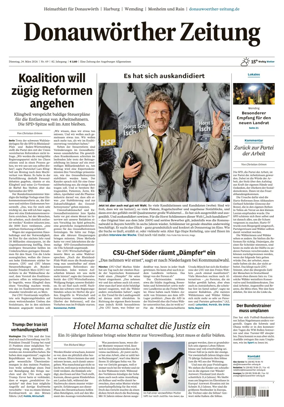 Cover of Donauwoerther Zeitung