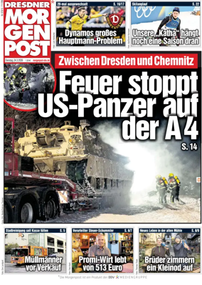 Cover of Dresdner Morgenpost