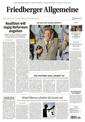 Cover of Friedberger Allgemeine