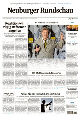 Cover of Neuburger Rundschau