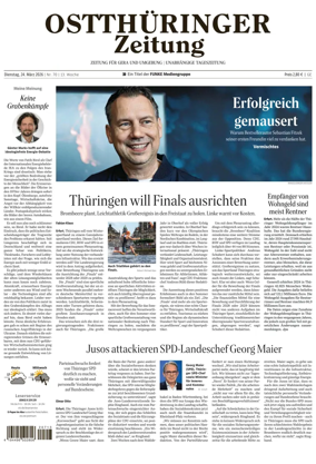 Cover of Ostthuringer Zeitung (Gera)