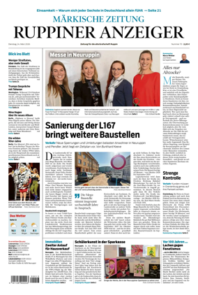 Cover of Ruppiner Anzeiger