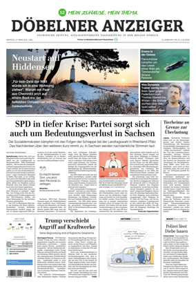 Cover of Sachsische Zeitung (Dobeln)