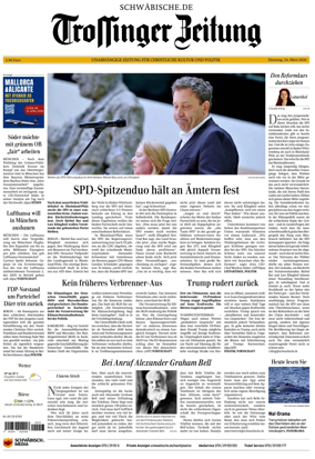 Cover of Trossinger Zeitung