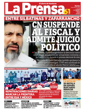 Cover of Diario La Prensa