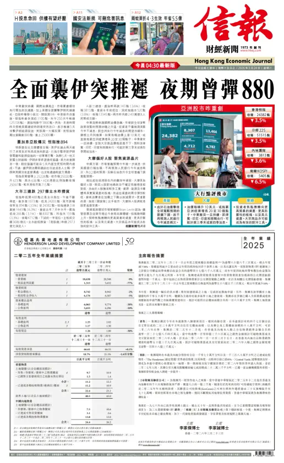 Cover of Hong Kong Economic Journal