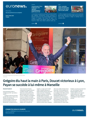 Cover of EuroNews (French Edition)