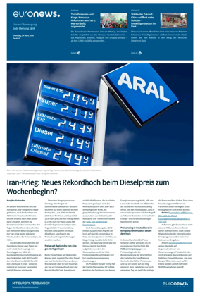 Cover of Euronews (German Edition)