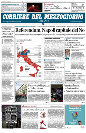 Cover of Corriere del Mezzogiorno (Campania)