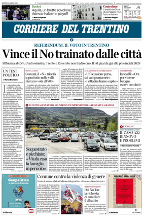 Cover of Corriere del Trentino