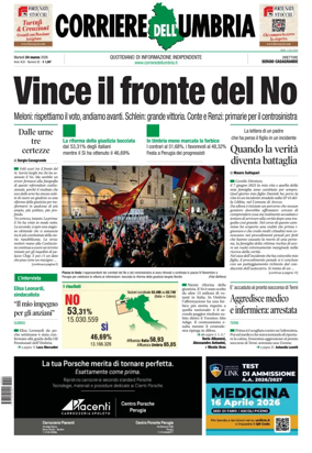 Cover of Corriere dell Umbria