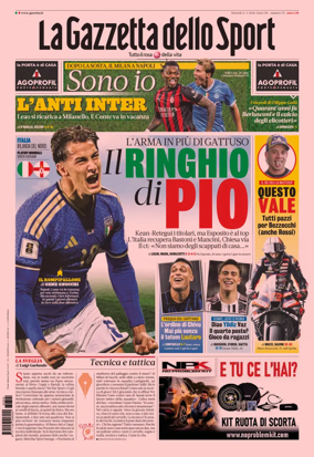 Cover of La Gazzetta dello Sport - Milano