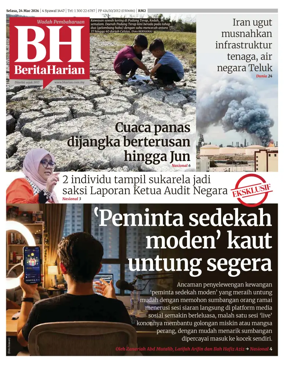 Cover of Berita Harian