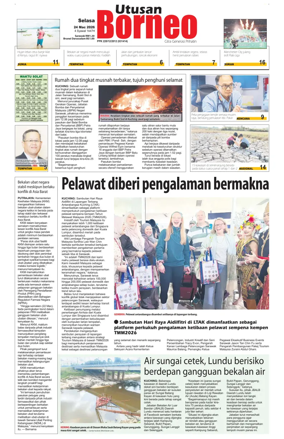 Cover of Utusan Borneo (Sarawak)