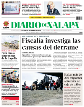 Cover of Diario de Xalapa