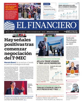Cover of El Financiero