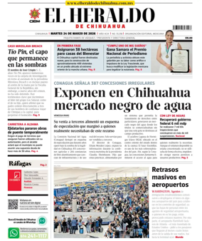 Cover of El Heraldo de Chihuahua