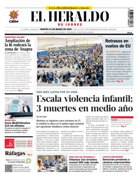 Cover of El Heraldo de Juarez