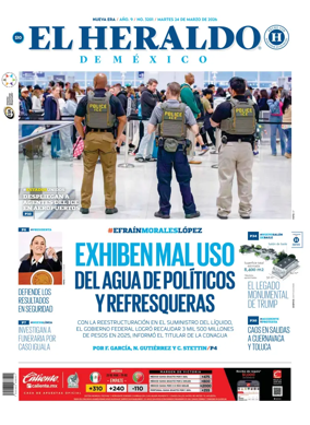 Cover of El Heraldo de Mexico