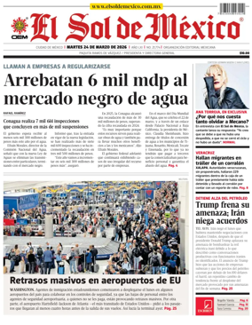 Cover of El Sol de Mexico