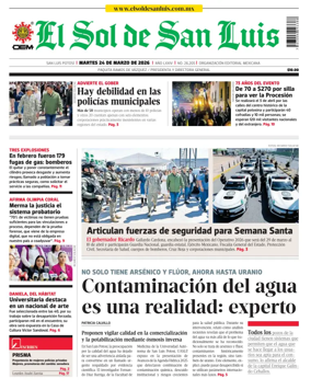 Cover of El Sol de San Luis Potosi
