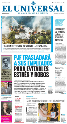 Cover of El Universal